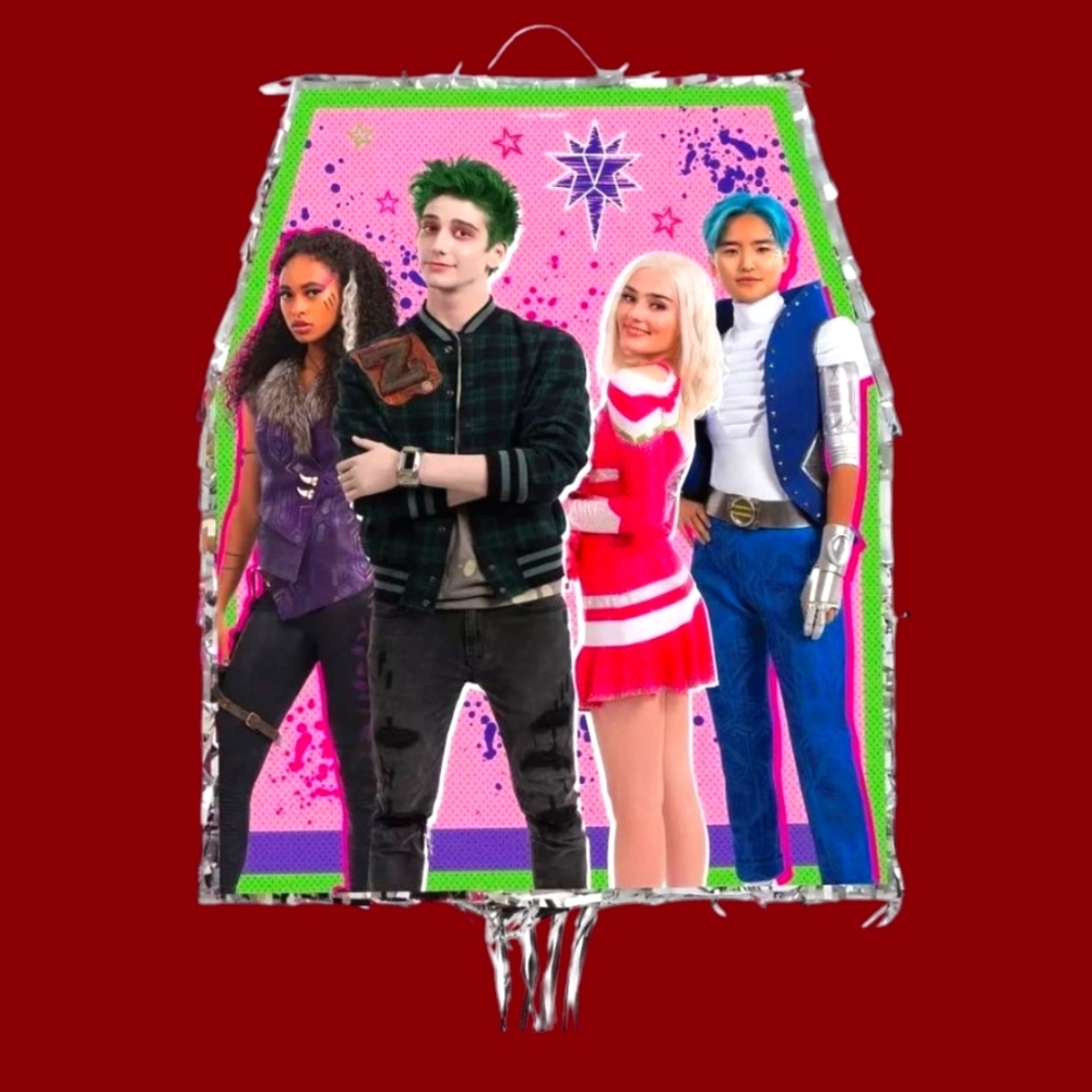 Disney Zombies pull string pinata - Picture 2 of 8